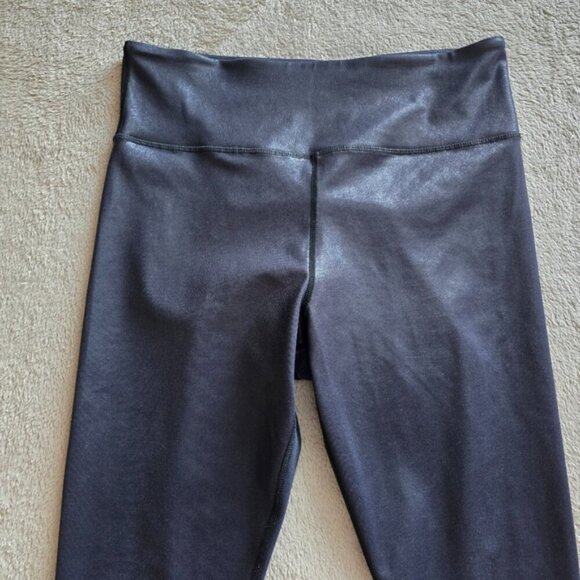 Zyia Active Black Metallic Ombre Light n Tight Hi-Rise 7/8 Legging size 14-16 - Picture 3 of 11